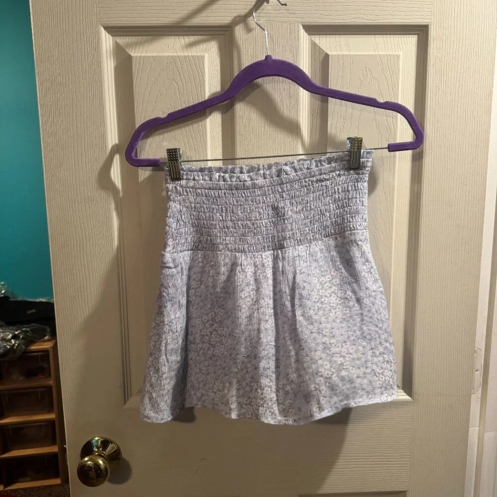 abercrombie mini skirt + cropped top set - girls 11/12